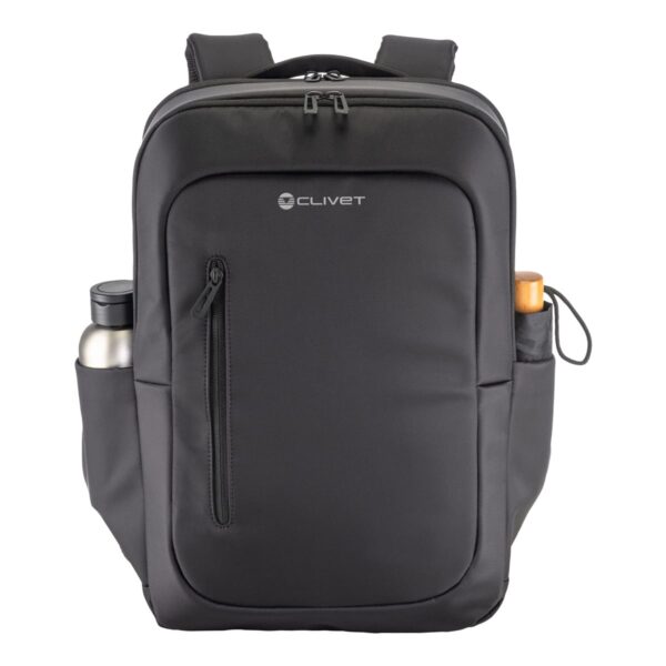 PC backpack (15.7") in black polyester - Image 4