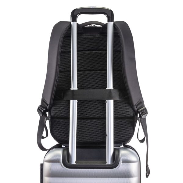 PC backpack (15.7") in black polyester - Image 6