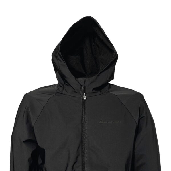 Black Men's water-repellent jacket - Image 2