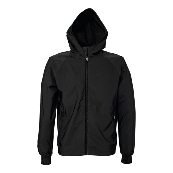 Black Men's water-repellent jacket