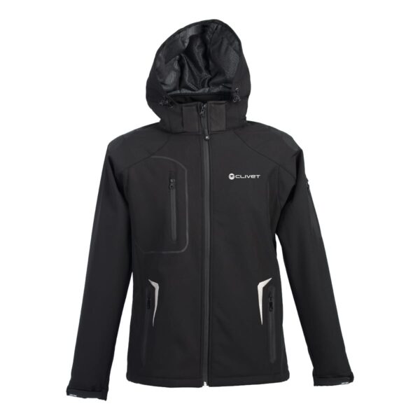 Black Men's softshell jacket
